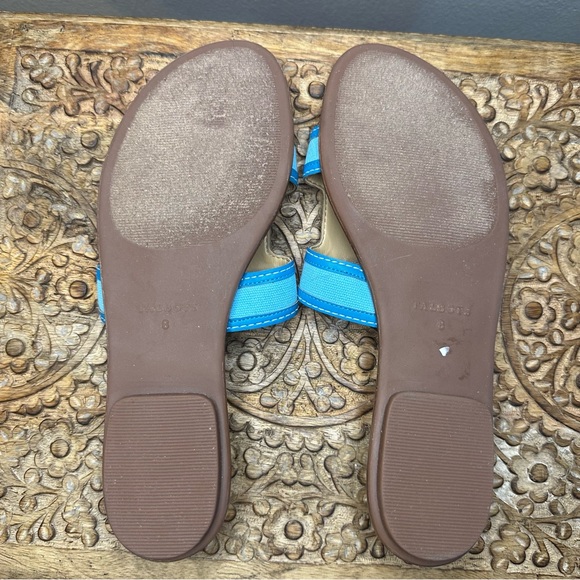 Talbots Women’s Hannah Slides Turquoise Sz 8 - Picture 6 of 7